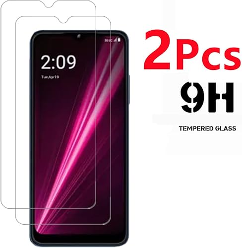 Miniatura 3 de Protector de pantalla de vidrio para T-Mobile REVVL 6 5G, [2 piezas] Pantalla de alta definición transparente resistente a los arañazos de fácil