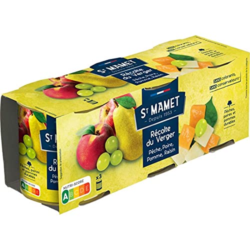 St Mamet Fruits au sirop léger aromatis