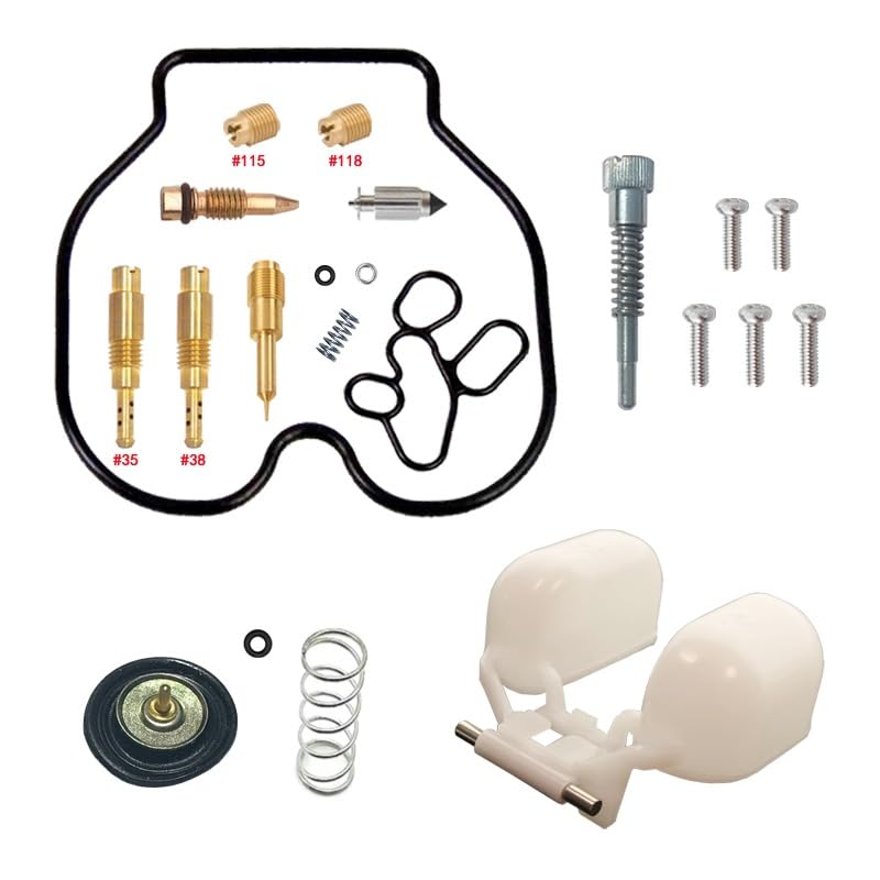 Kit Carburateur 125cc Sport avec joints nitrile et gicleurs laiton anti-fuite