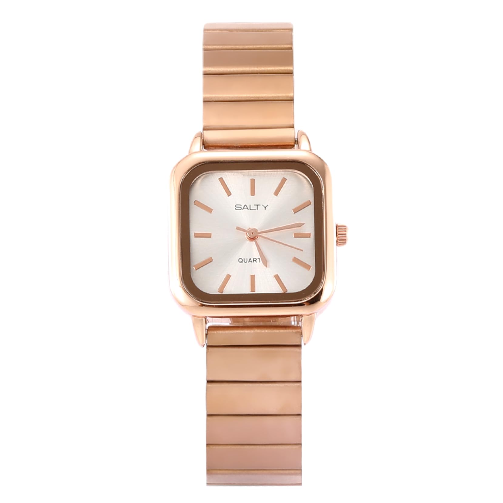 SALTY White Dial Rose Gold Analog Watch for Women for Women & Girls | Stylish Watch | 1 Year Warranty | Wrist Watches for Girls | Ideal for Gifting | Gift for Diwali, Christmas, Marriage, Birthday