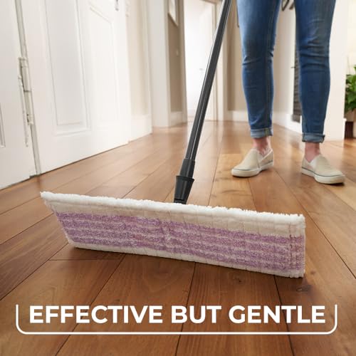 Vileda Ultramax Care Komplett Set, Bodenwischer Wischmopp mit Stiel | Eimer mit PowerPresse | Für empfindliche Böden | 100% recycelte Mikrofaser* | Schnell getrockneter Boden – Bild 3