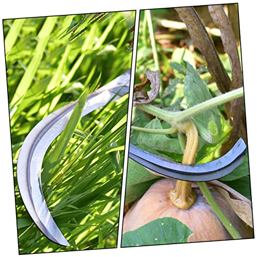 YARNOW 2 piezas hoz de acero para jardinería miniatura 7
