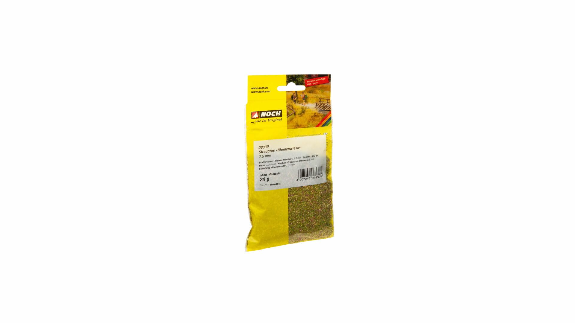 Noch 08330 2.5 mm Grass Flower Meadow Landscape Modelling
