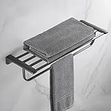 Universal Towel Rack, Bathroom Towel Rack Wall Mounted Towel Rack, Towel Rack, Stainless Steel Bathroom Towel Rack, Double Rod Rack, Bathroom Wall Mounted Towel Rack