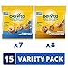 belVita Energy Snack Bites Variety Pack, Banana Dark Chocolate & Sunflower Seed, Blueberry & Sunflower Seed, 15 Snack Packs