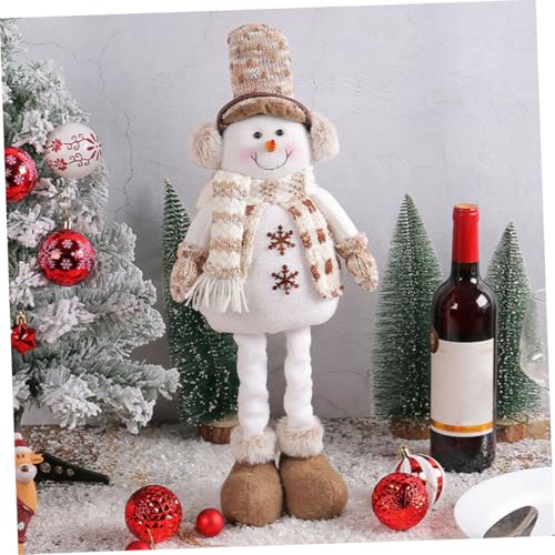 Poupée de Noël extensible Gatuida peluche de table fête - 4