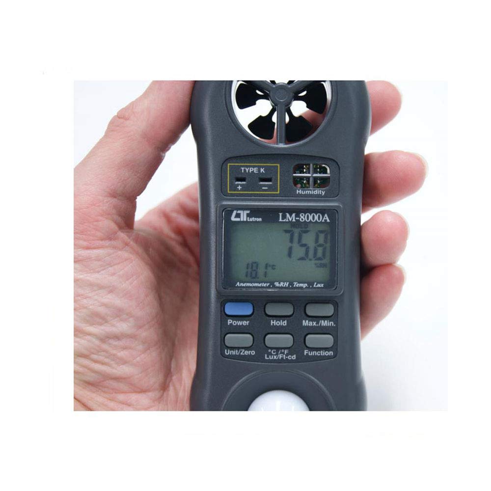 Buy 4 in 1 Environmental Quality Meter Anemometer Humidity Light Meter