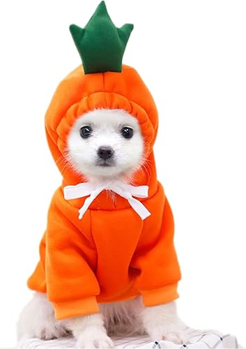 Disfraces de Navidad para perros, Halloween, sudaderas con capucha para perros pequeños, gatos, trajes de cachorro de gato, ropa Yorkie Chihuahua