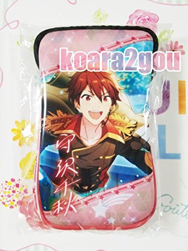 Amazon 守沢千秋 あんさんぶるスターズ あんスタ モバイルポーチ 1 プライズ スマホ ケース アニメ 萌えグッズ 通販