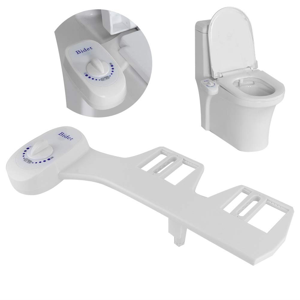 Niezbędny Mechaniczny Mechaniczny Opryskiwacz Bidet Samookrywanie z pojedynczą dyszą White Pojedyncza Mechanika Zimna Bidettoillet Siedzenia Bidetoillet Bidetself Cleaning