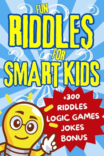Fun Riddles for Smart Kids: The Ultimate Brain-Boosting Adventure With over 300 Brain-teasing, Riddles, Jokes, and, Activities that unite Families. For kids ages 6-10. image 2