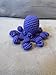 Crochet Octopus Friend (Purple)