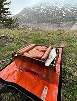 Edelstahl Grillplatte/Plancha passend für den Skotti Grill, 3mm Edelstahl – Ansicht 2