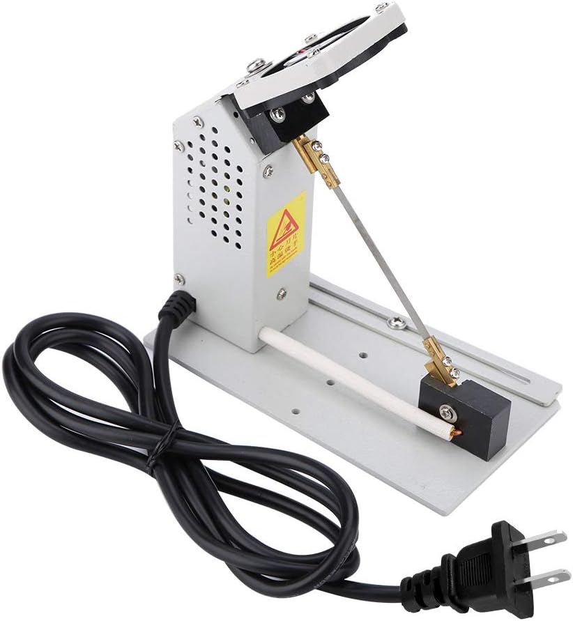 220V Electro-Thermal Manual Hot Cutting Machine for Clothing, Luggage Bags, Zipper, Hot Knife (US Plug)