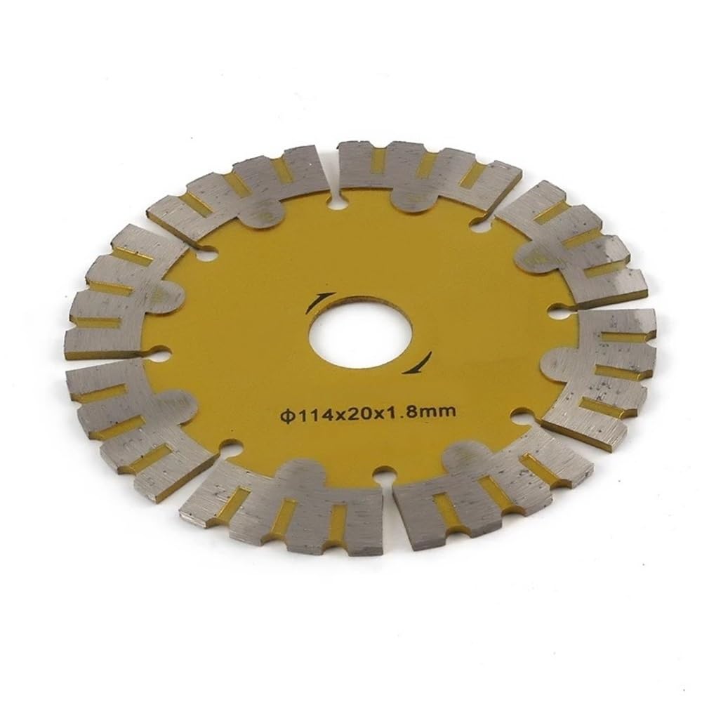 Diamentowe brzeszczoty do pił, 114 mm, diamentowa tarcza tnąca do betonu, kwarcu, marmuru, płytek ściennych, cięcia szczelinowego, 1 szt