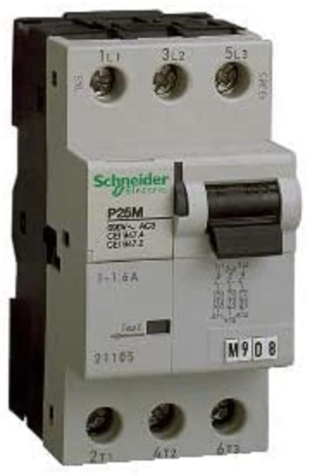 Disjoncteur magnétothermique P25M 3P 0.25A interrupteur automatique triphasé