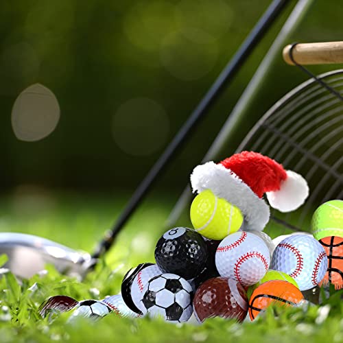 24 Pcs Assorted Golf Balls Bulk Golf Balls Novelty Golf Balls Funny Training Sports Gift For Golfer Kids Graduation Gift, Men, Dads, Women #TOP4