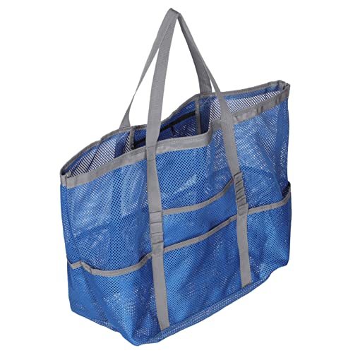 VALICLUD Bolsa De Playa Bolsos De Playa De Malla Bolsas De Transporte Bolsa De Juguetes De Playa De Malla Bolsas De Mano La Bolsa De Mano Bolso Para Mujer Tejidas a Mano El Plastico