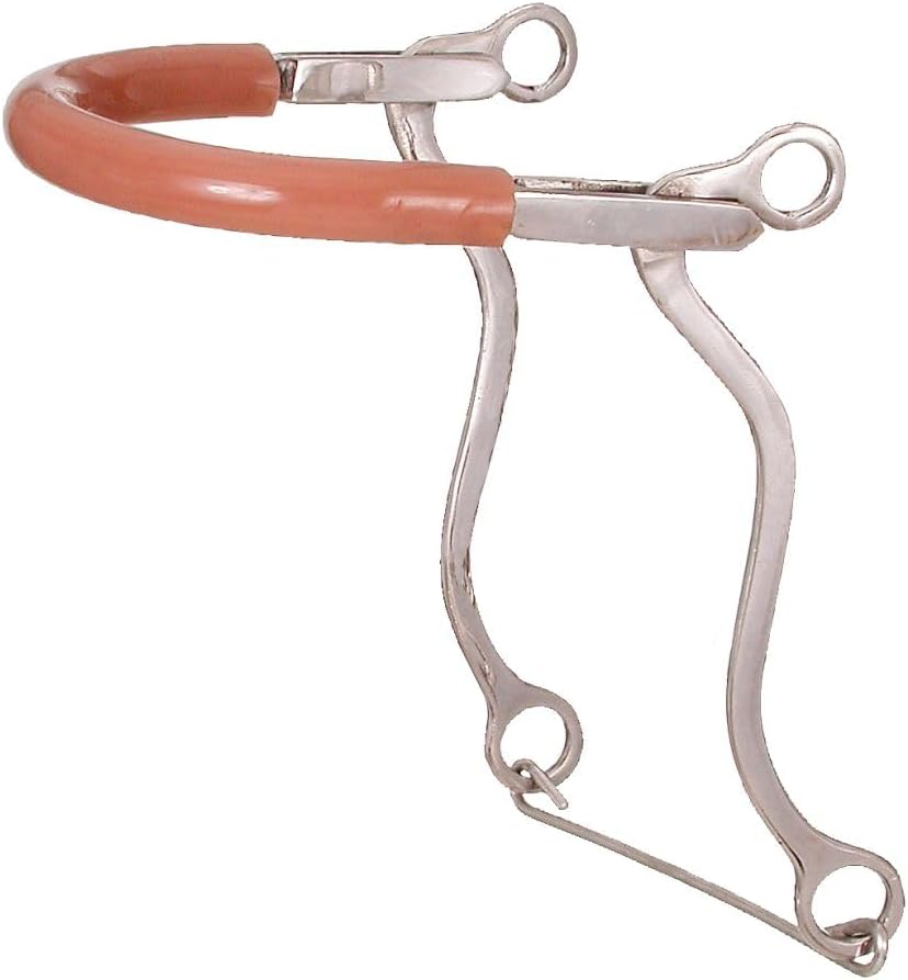 Tough 1 Kelly Silver Star Hackamore with Rubber Tubing
