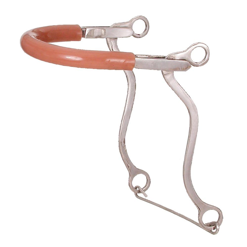 Tough 1 Kelly Silver Star Hackamore con Tubo de Goma
