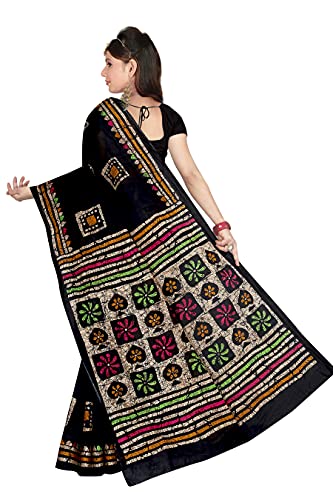 Image of TAMAIRA FASHION Mulmul Pure Cotton Saree For Woman Batik Printed |Office Wear Daily Wear Sarees For Women Without Blouse Piece(Available in 9 Colours)