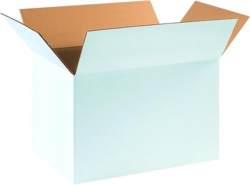 Miniatura 8 de AVIDITI Cajas de envío blancas de 18 pulgadas de largo x 12 pulgadas de ancho x 6 pulgadas de alto (paquete de 25) cajas de correo pequeñas y