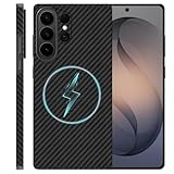 Lenpiti Slim 1500D Carbon Fiber Case for Samsung Galaxy S26 Ultra, Thin Aramid Fiber Cover Compatible with Magsafe (Matte Black)‌