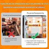 Windfromort Pudełko na pizza - fermentacyjne, zakwas i ciasto 40x30x10 cm