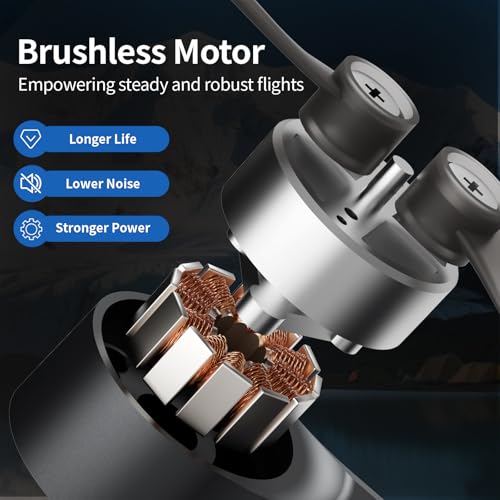 Toladrone Drone met 4K Camera GPS Drones voor Volwassenen Automatische Terugkeer 5G WiFi Real-time Transmissie Borstelloze Motor, Opvouwbare Quadcopter voor Beginners, TL16GPS - Afbeelding 7