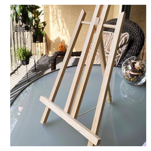 Chevalet pliable en bois support d'affichage portable pour bureau - 7