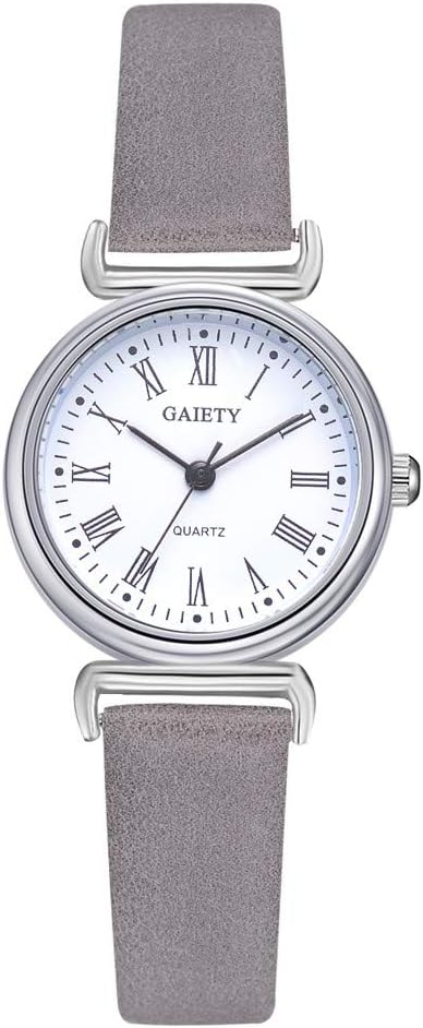 Women Wrist Watch, Ladies Watch,Moonuy Women Watches Casual Simple and Stylish Ladies Wristwatch Clock Leather Strap Ladies Elegant Retro Bracelet Quartz Watch Ladies Watches