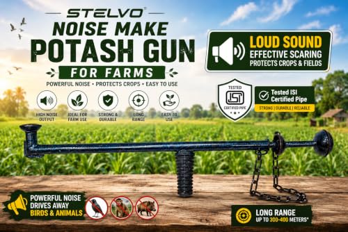 Generic STELVO 34" Heavy Duty Agriculture Potash Gun Noise Maker - Image 7