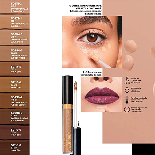 Avon - Corretivo Líquido Power Stay 435N