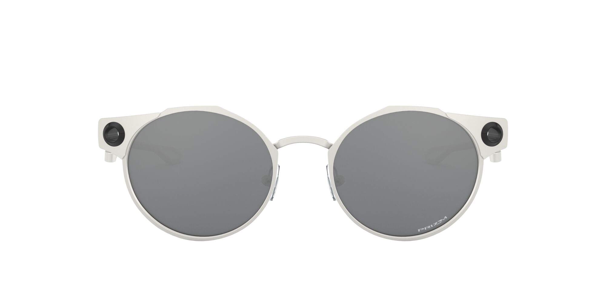 Amazon | [オークリー] サングラス 0OO6046 SATIN CHROME 日本 50
