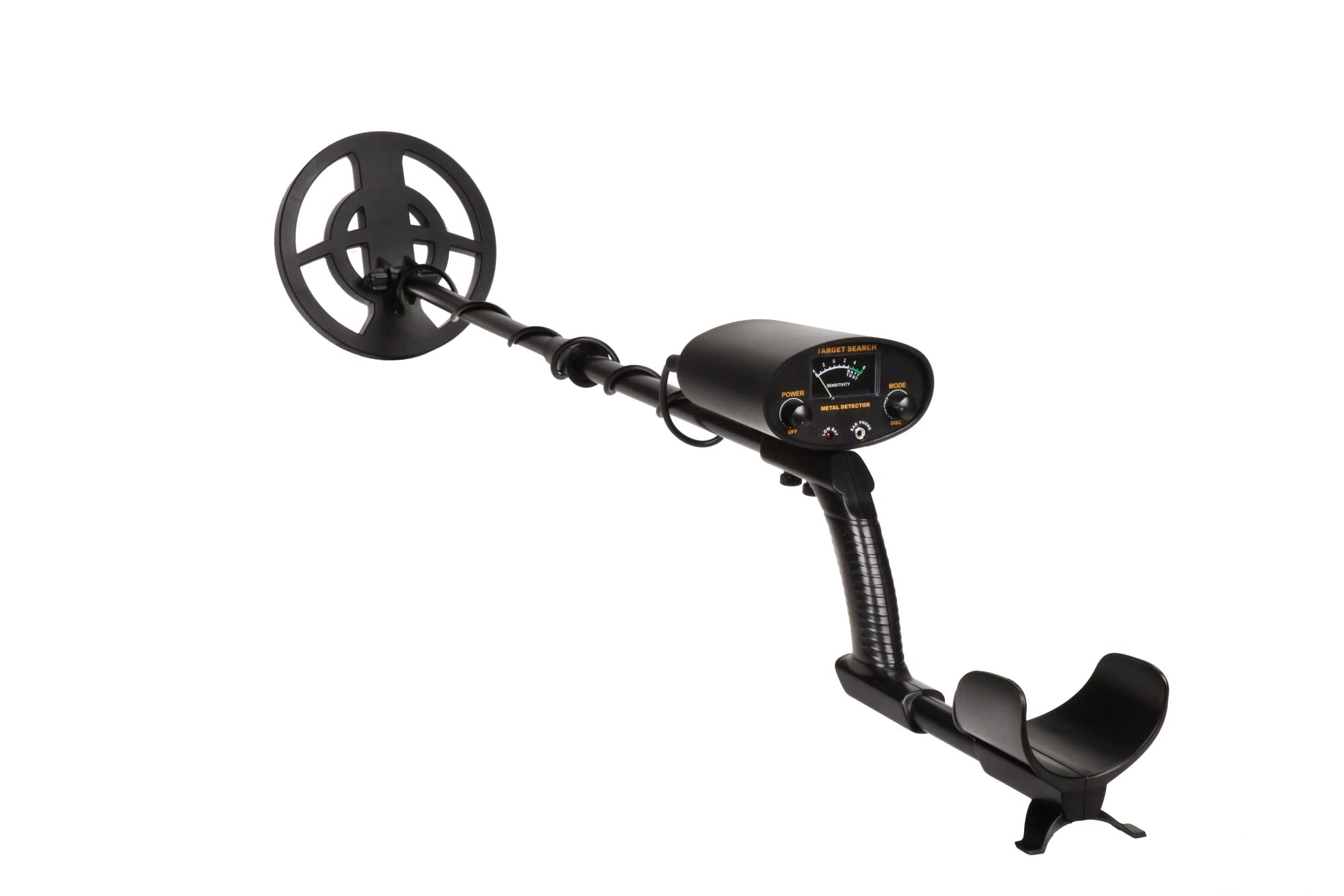 Cfwwsaq One Color Metal Detector, Gold Number Detector Treasure Hunter Detector Waterproof Metal Detection Coil Circuit Metal Underground High-Precision Metal Detector, Industrial Metal Detector