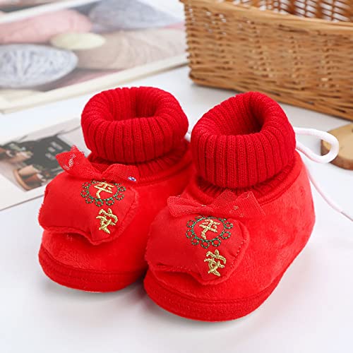 Infant Cute Cartoon Socks Shoes Boys and Girls Floor Shoes Non Slip Plush Warm Comfortable Shoes Baby Walking Shoes2