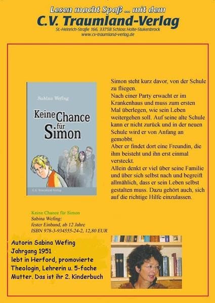 Keine Chance für Simon: Ab 12 Jahre