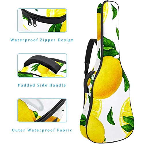 Housse de transport étanche pour guitare avec bandoulière réglable Texture antique, Multicolore 10., 42.9×16.9×4.7 in… - Les Beatles, Paul McCartney, John Lennon, RIngo Starr, George Harrison Housse de transport étanche pour guitare avec bandoulière réglable Texture antique, Multicolore 10., 42.9x16.9x4.7 in… – Image 5