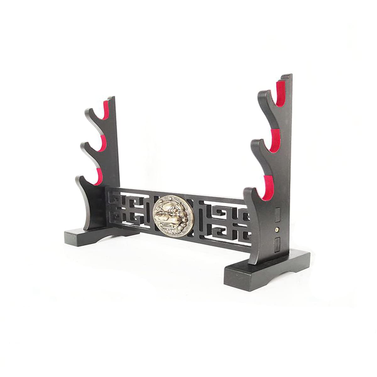 Supporto Per Spada Espositore Per Armi Katana Genji Lama Per Spada Da Samurai Giapponese Supporto Medievale Slayer Weapon,3 Tier