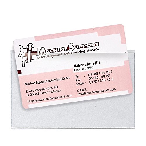 Preisvergleich Produktbild Visitenkartentaschen VELOCOLL®, Innenmaß 90 x 57 mm