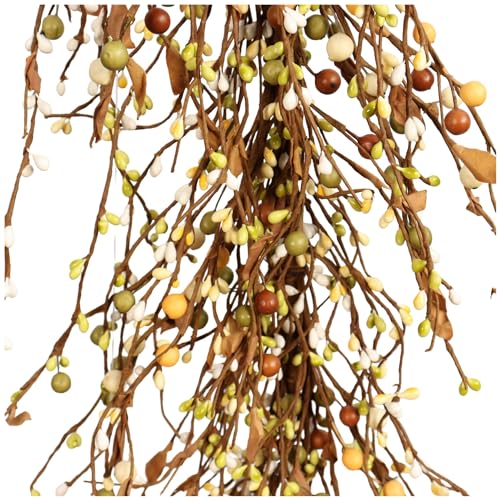 Quixem-Mixed-Berry-Garland-Primitive-Decor-Every-Day-Decor-Rustic-Garland-5Foot-hs202401 Quixem Mixed Berry Garland Primitive Decor Every Day Decor Rustic Garland 5Foot hs202401