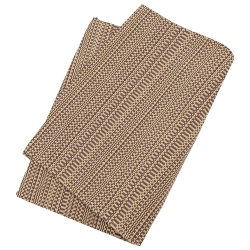 Funda para reposabrazos de sofá LAPYAPPE protector stretch de algodón y lino 2
