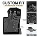 AOMSAZTO Custom Fit Floor Mats and Cargo Liner Trunk Set Compatible with 2015-2026 Jeep Renegade, All Weather Car Accessories Floor Liner, 1st and 2nd Row Car Mat Black