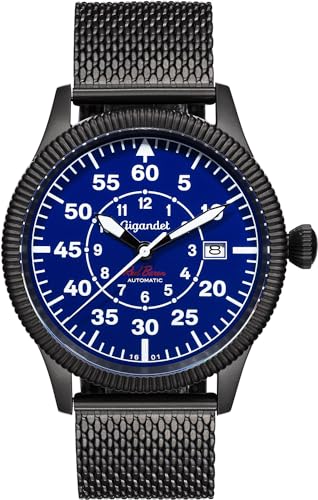 Gigandet Herren Analog Japanisches Automatikwerk Uhr mit Edelstahl Armband VNAG8/012