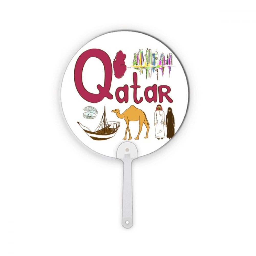 Éventail Portable Qatar pour Événements et Décoration de Table