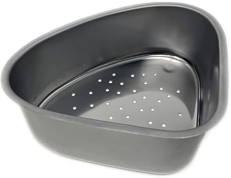 Better Houseware Corner Sink Strainer, Standard, Stainless