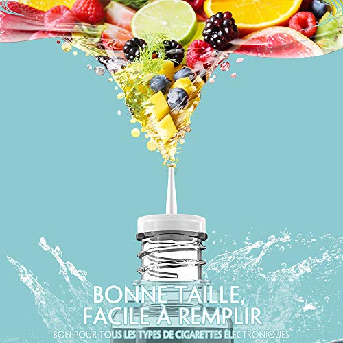 E Liquids 12 X 10ml, Manvap E-liquids ohne Nikotin, 12 Aromen E-Zigaretten Liquid Set 50PG/50VG Refill Electronic… – Bild 6