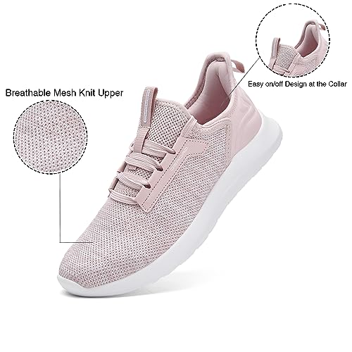 Women’s Walking Running Shoes Slip on Lightweight Casual Sneakers2