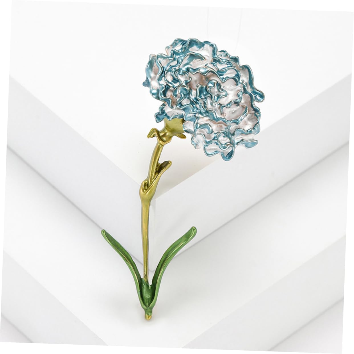 Broches Elegantes de peonías para Mujer, Reino Unido, Clavel, Solapa, Adhesivo, Sujetador, cárdigan, Clips, Chal, Esmalte.