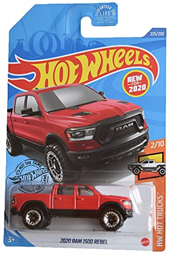 Hot Wheels 2020 Ram 1500 Rebel pick-up rouge 225/250 jouet enfant et collectionneur